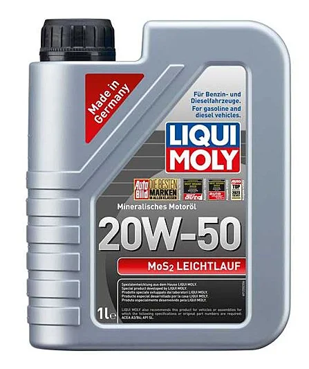 LIQUI MOLY 20812 TOURING HIGH TECH MINERAL ALTO RENDIMIENTO 20W50 5 LITROS - Image 1