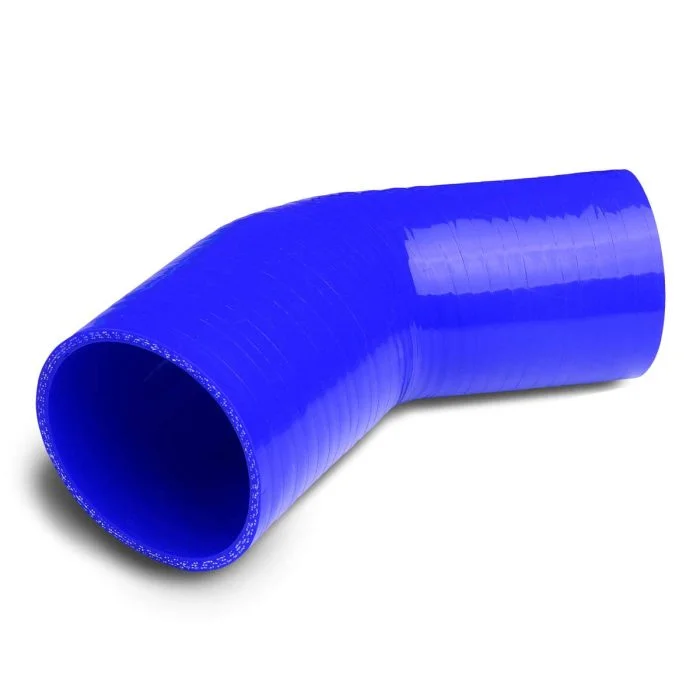 Codo de Silicon de 2.5" en 45° Azul - Image 1