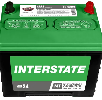 Batería Interstate MT 24F  / N50 Z / CCA 600 / DERECHA