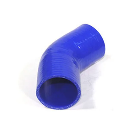 Reducción de Silicon de 2" a 2.5" en 45° Azul